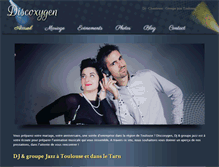 Tablet Screenshot of discoxygen.com